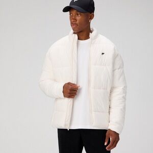 NWT white Fabletics puffer